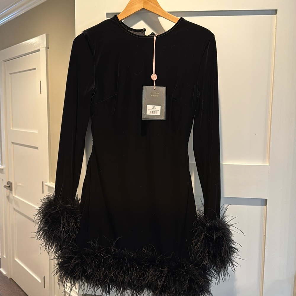 House of CB Lavinia black dress